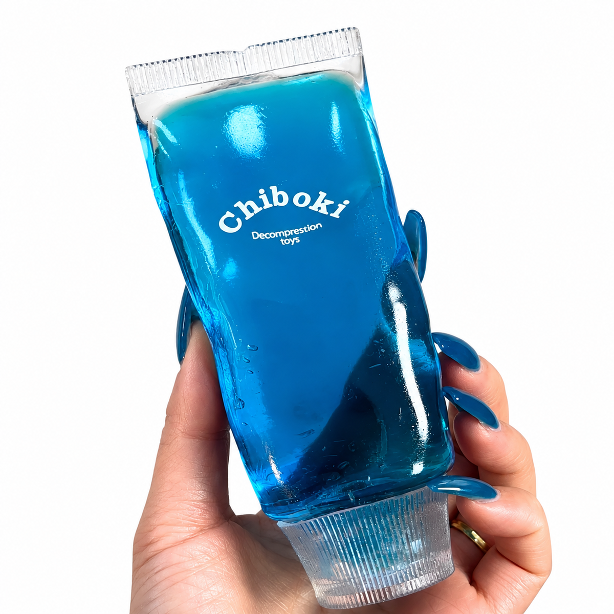 Chiboki Toothpaste Squeeze Squishy – Soft Moldable Fidget Toy