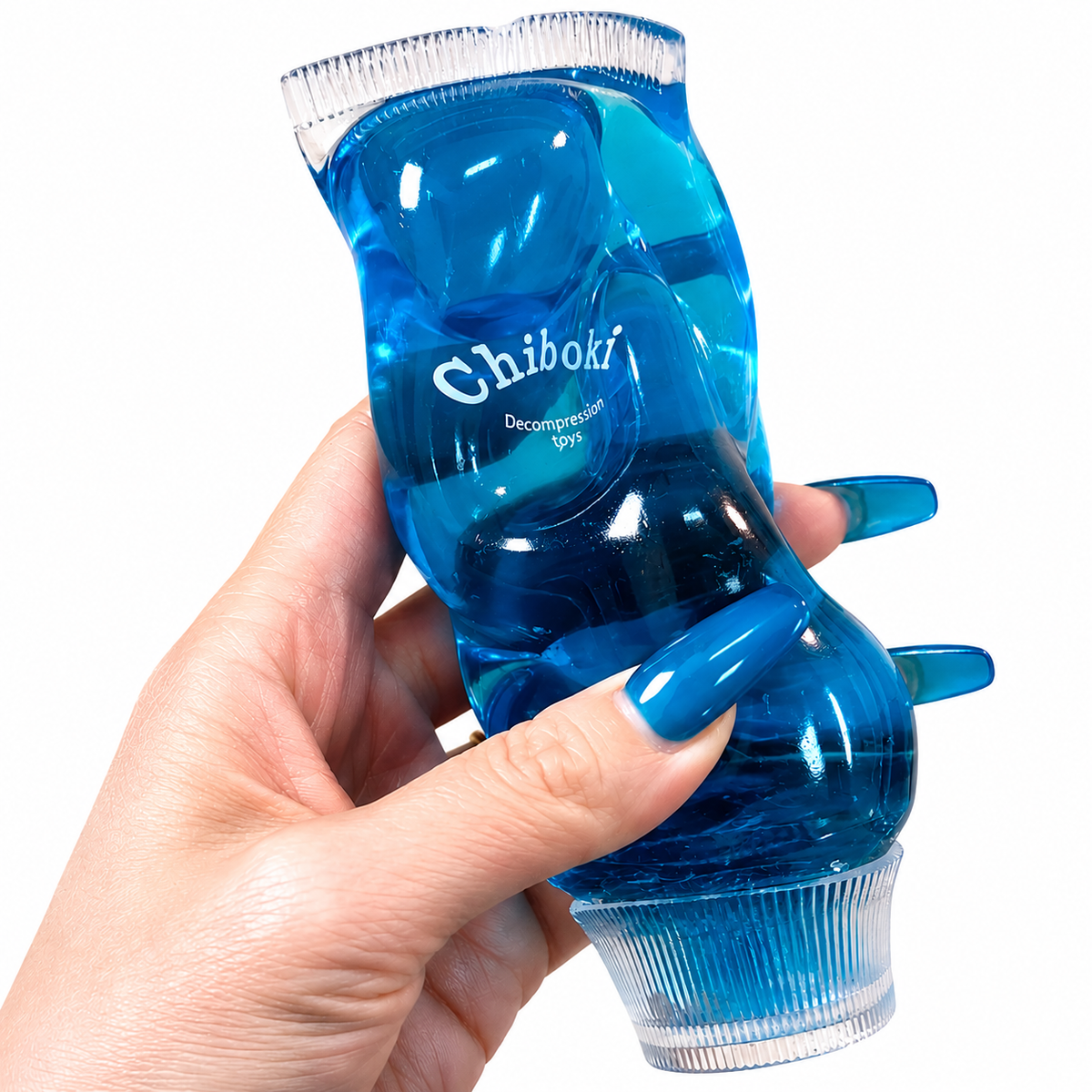 Chiboki Toothpaste Squeeze Squishy – Soft Moldable Fidget Toy