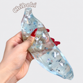 Chiboki Dream Banana Squishy – Handmade Stress Ball & Sensory Fidget Toy, 3 Texture Options