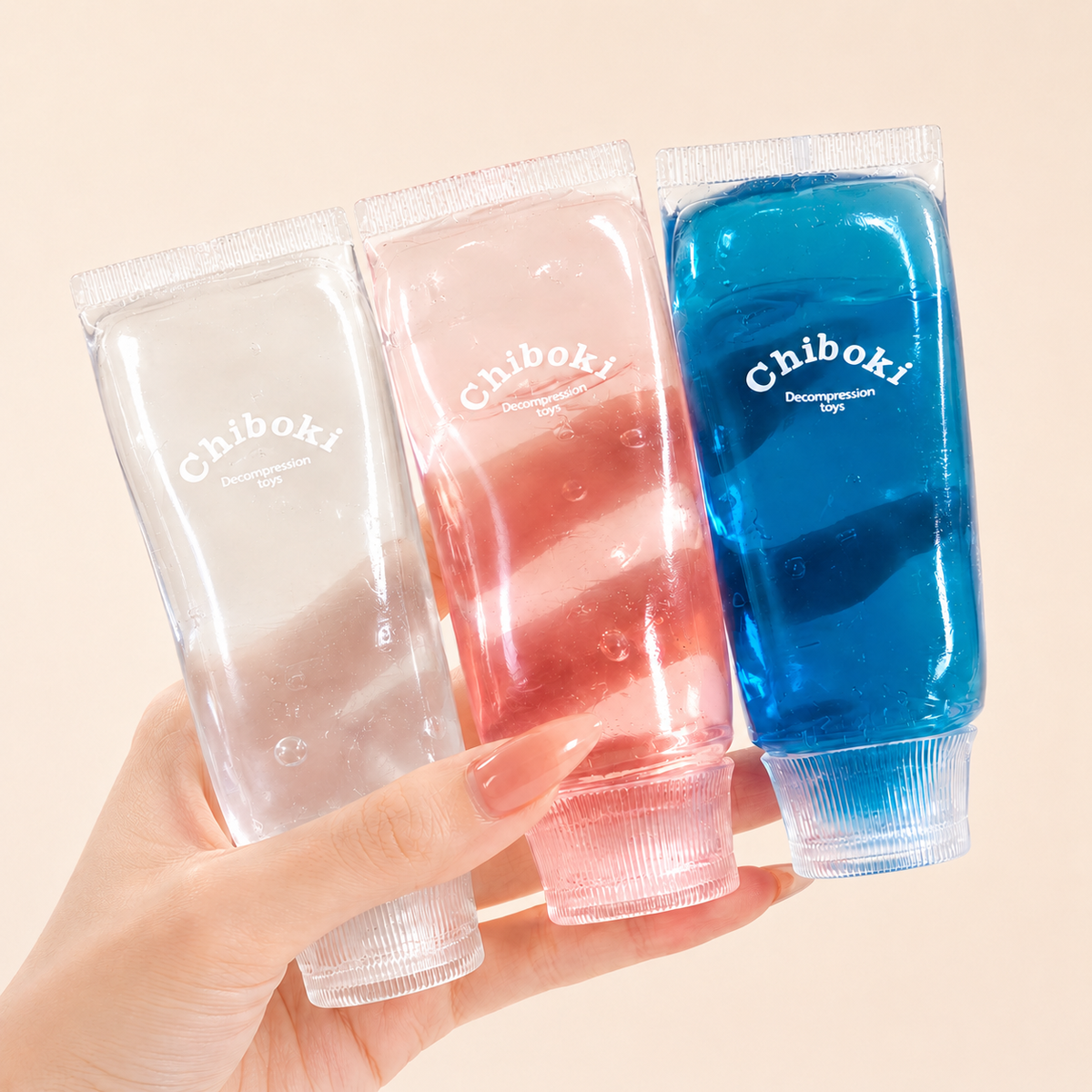 Chiboki Toothpaste Squeeze Squishy – Soft Moldable Fidget Toy